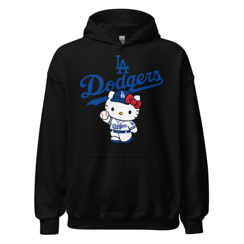 Limited Edition Dodgers Hello Kitty Hoodie – Brain Aneurysm Fundraiser